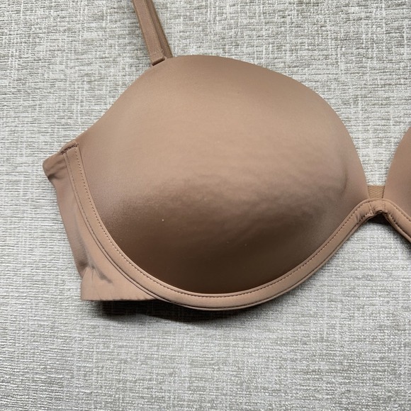 Skims Multi Way Bra Women 36DD Beige Underwire Convertible Padded Lined - Picture 8 of 15